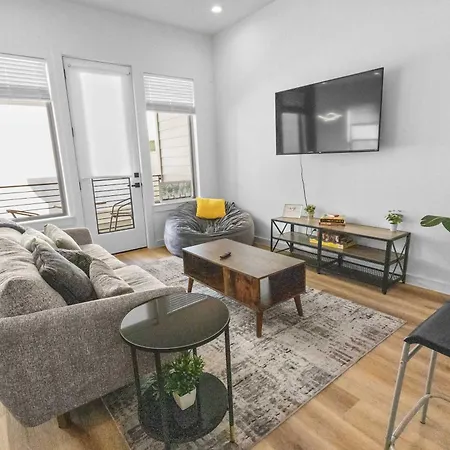Modern Dual Townhome Bundle Sleeps 22 Near Med Center & Downtown
